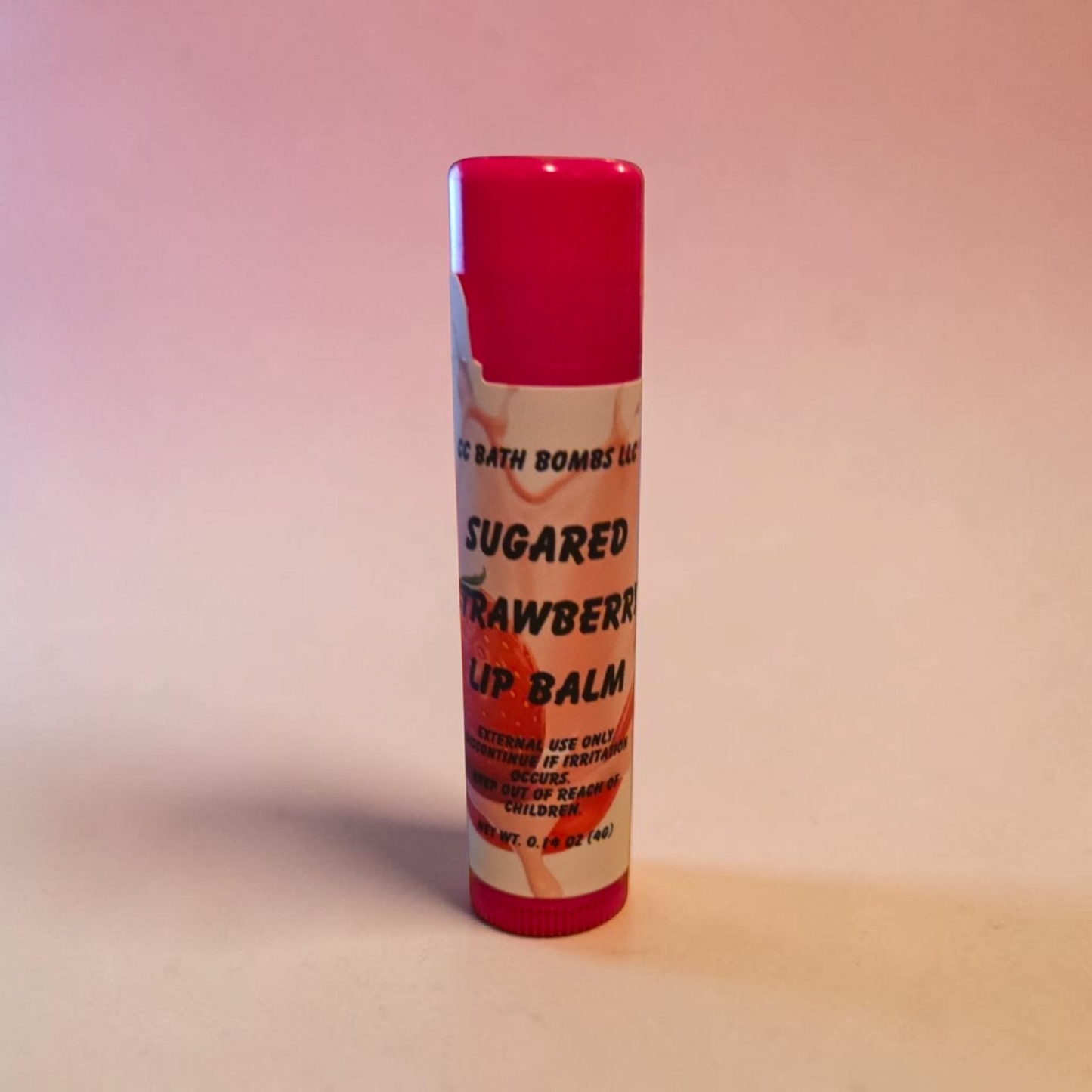 Sugared Strawberry Lip Balm