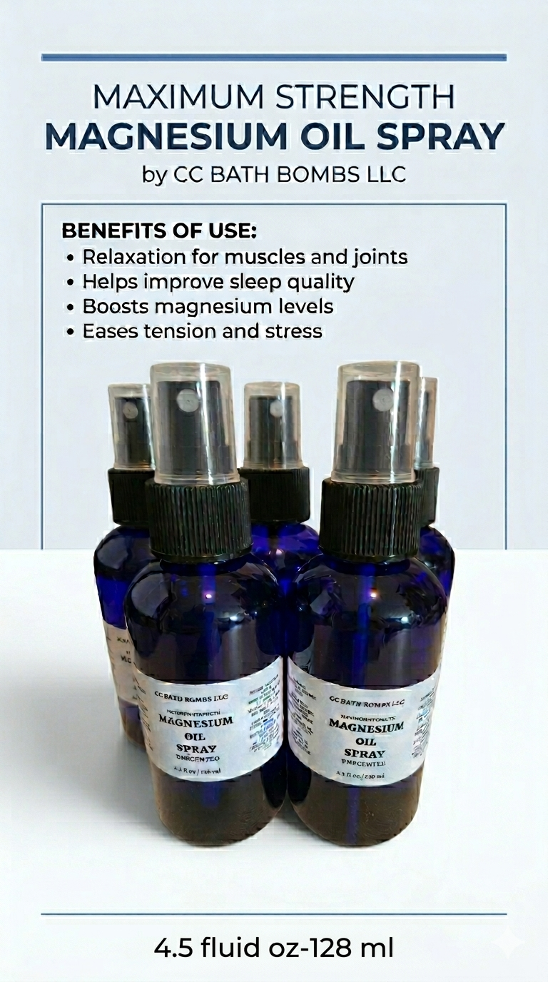 Maximum Strength Unscented Magnesium Oil Spray