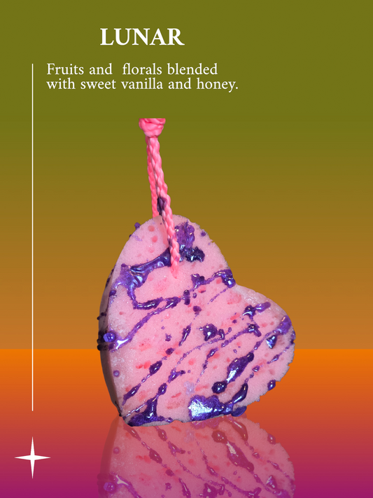Lunar Heart Soaponge | 2-in-1 Fragrant Soap Infused Sponge